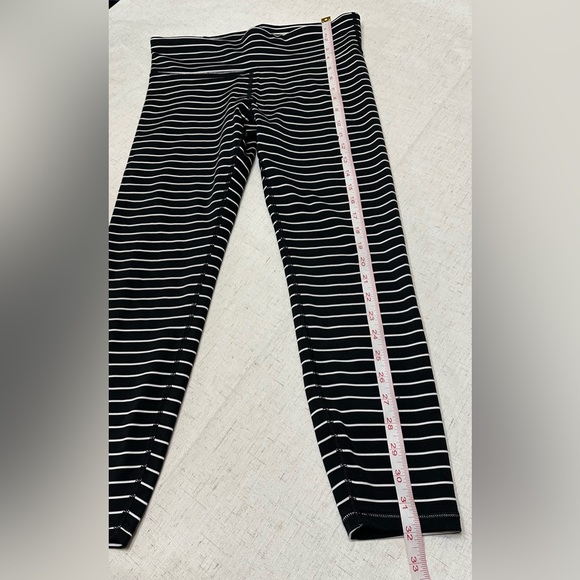 GAP Black Leggings with White Stripes - Picture 5 of 7